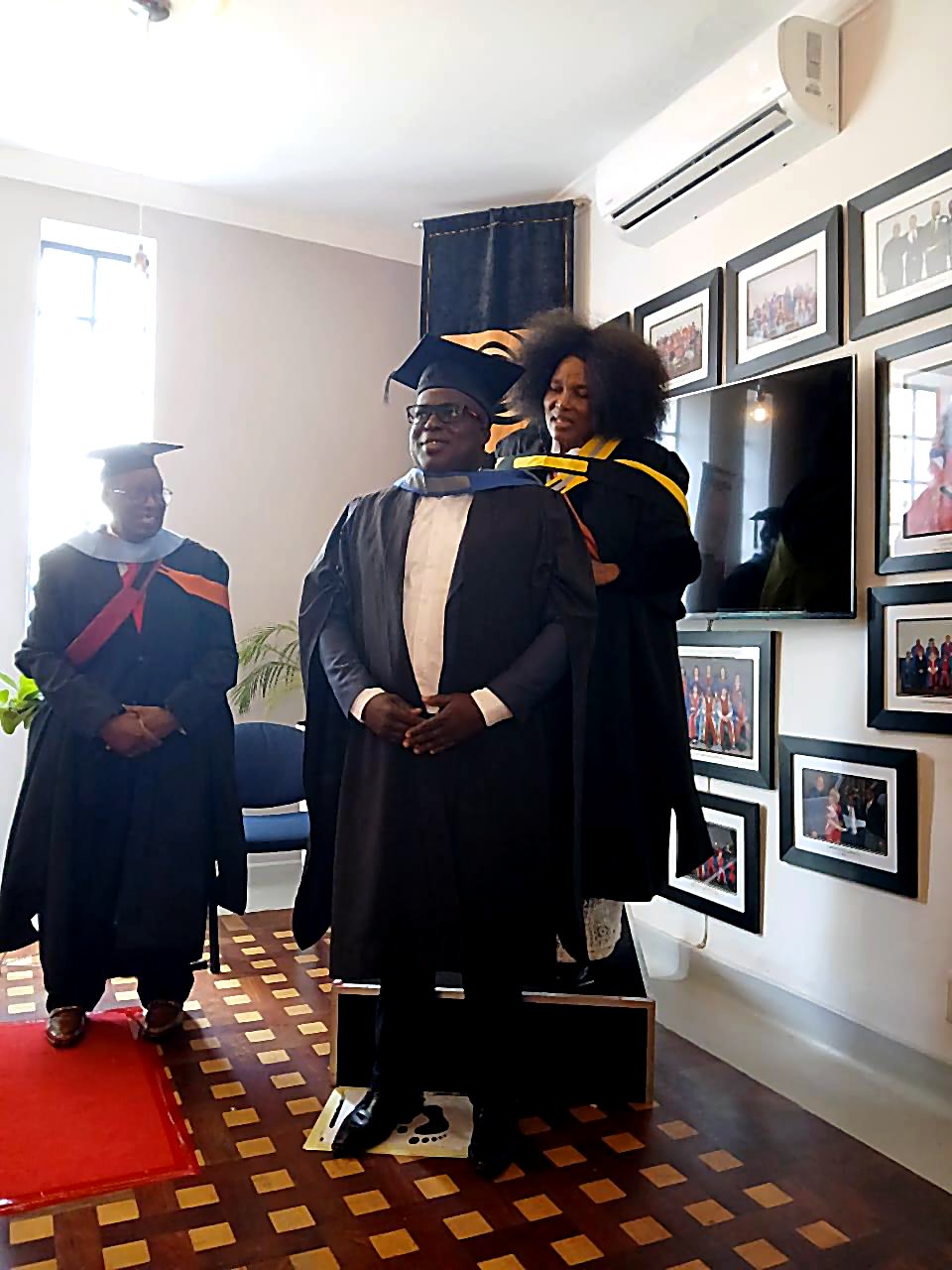 Mgwezane Training graduation ceremony – certificate presentation